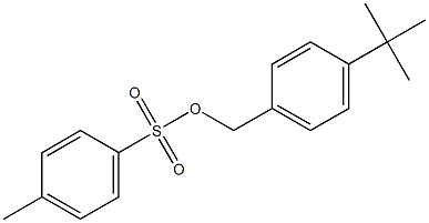 4-Methylbenzenesulfonic acid 4-tert-butylbenzyl ester Struktur