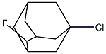 2-Fluoro-5-chloroadamantane Struktur