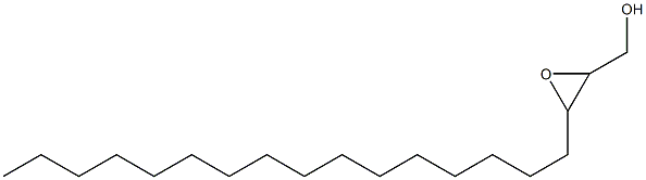 2,3-Epoxynonadecan-1-ol Struktur