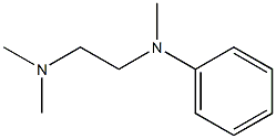 N,N,N'-Trimethyl-N'-phenylethylenediamine Struktur