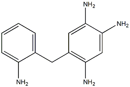 5-[(2-Aminophenyl)methyl]-1,2,4-benzenetriamine Struktur