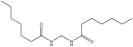 N,N'-Methylenebis(heptanamide) Struktur