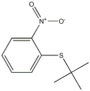 1-Nitro-2-(tert-butylthio)benzene Struktur