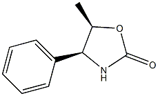 (4S,5R)-4-Phenyl-5-methyloxazolidine-2-one Struktur