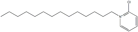 1-Tetradecyl-2-chloropyridinium Struktur