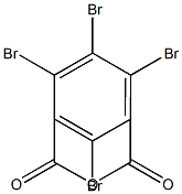 Tetrabromoisophthalic anhydride Struktur