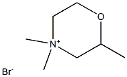 2,4,4-Trimethylmorpholinium bromide Struktur