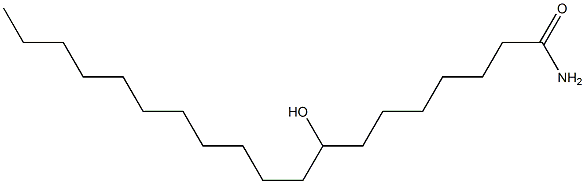 8-Hydroxynonadecanamide Struktur