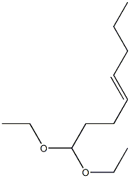 4-Octenal diethyl acetal Struktur