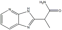 2-(3H-Imidazo[4,5-b]pyridin-2-yl)propanamide Struktur