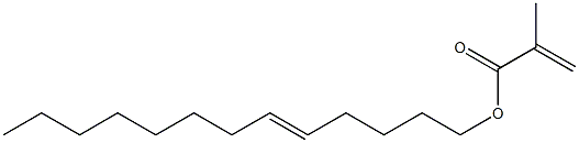 Methacrylic acid (5-tridecenyl) ester Struktur