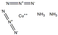 Diamminecopper(II) azide Struktur