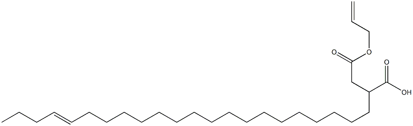 2-(18-Docosenyl)succinic acid 1-hydrogen 4-allyl ester Struktur