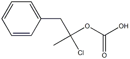 Carbonic acid benzyl(1-chloroethyl) ester Struktur