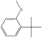 2-tert-Butylanisole Struktur