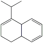 1,2,4a,8a-Tetrahydro-4-isopropylnaphthalene Struktur