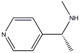 (+)-4-[(R)-1-(Methylamino)ethyl]pyridine Struktur