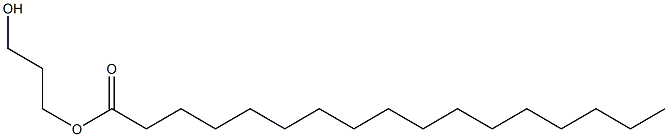 Heptadecanoic acid 3-hydroxypropyl ester Struktur