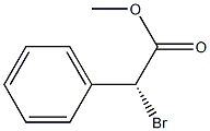 [R,(-)]-Bromophenylacetic acid methyl ester Struktur