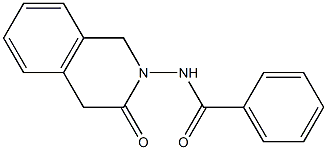 N-(3-Oxo-1,2,3,4-tetrahydroisoquinolin-2-yl)benzamide Struktur