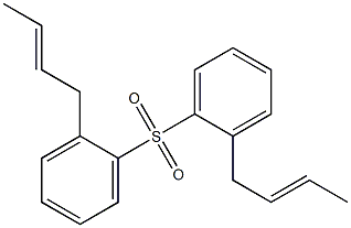 2-Butenylphenyl sulfone Struktur