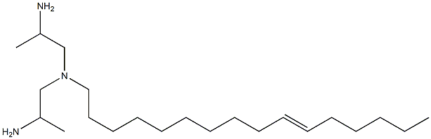 N,N-Bis(2-aminopropyl)-10-hexadecen-1-amine Struktur