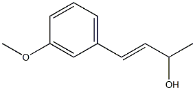 (E)-4-(3-Methoxyphenyl)-3-butene-2-ol Struktur