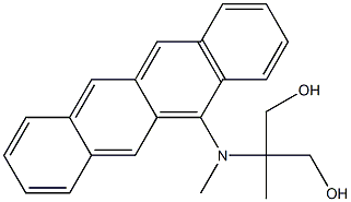 2-[(5-Naphthacenyl)methylamino]-2-methyl-1,3-propanediol Struktur