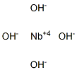 Niobium(IV)tetrahydroxide Struktur