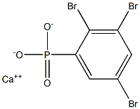 2,3,5-Tribromophenylphosphonic acid calcium salt Struktur