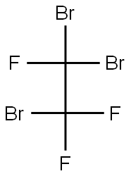 1,1,2-Tribromo-1,2,2-trifluoroethane Struktur