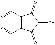 2-Hydroxyindane-1,3-dione Struktur