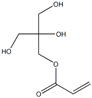 Acrylic acid 2,3-dihydroxy-2-(hydroxymethyl)propyl ester Struktur