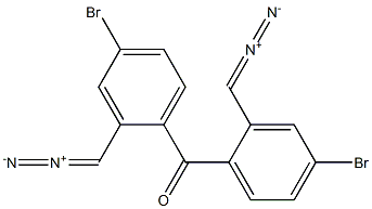 Diazomethyl(4-bromophenyl) ketone Struktur