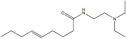 N-[2-(Diethylamino)ethyl]-5-nonenamide Struktur