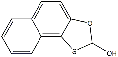 Naphth[1,2-d][1,3]oxathiol-2-ol Struktur