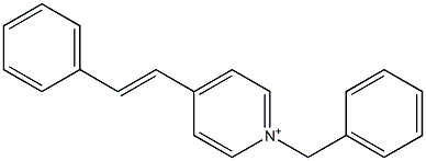 1-Benzyl-4-styrylpyridinium Struktur