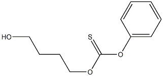 4-[(Phenoxythiocarbonyl)oxy]butan-1-ol Struktur