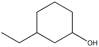 3-Ethylcyclohexanol Struktur