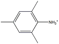 2,4,6-Trimethylbenzenaminium Struktur