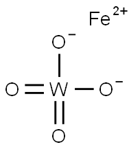 Tungstic acid iron(II) salt Struktur