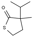 4,5-Dihydro-3-isopropyl-3-methylthiophen-2(3H)-one Struktur