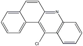 12-Chlorobenz[a]acridine Struktur