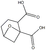 Hexahydro-1,5-epoxyphthalic acid Struktur