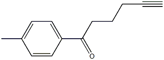 1-(4-Methylphenyl)-5-hexyn-1-one Struktur