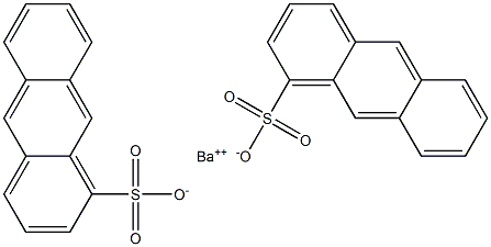 Bis(1-anthracenesulfonic acid)barium salt Struktur