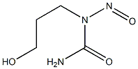 1-(3-Hydroxypropyl)-1-nitrosourea Struktur