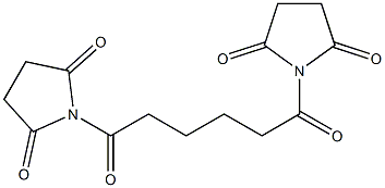 N,N'-(Tetramethylenebiscarbonyl)bissuccinimide Struktur