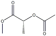 (R)-2-Acetoxypropionic acid methyl ester Struktur