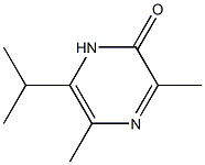 3-Methyl-5-methyl-6-isopropylpyrazin-2(1H)-one Struktur